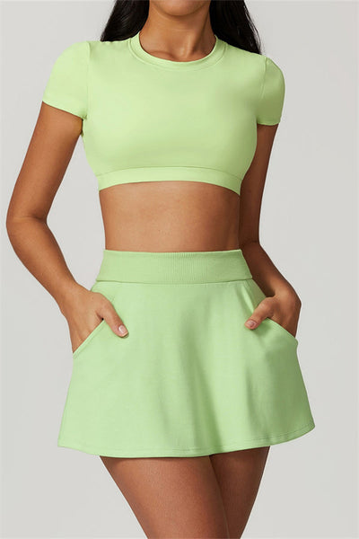 Noelle Luxe Crop Top