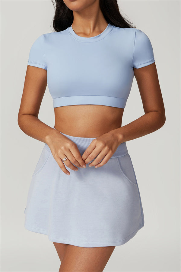 Noelle Luxe Crop Top