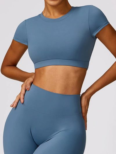 Noelle Luxe Crop Top