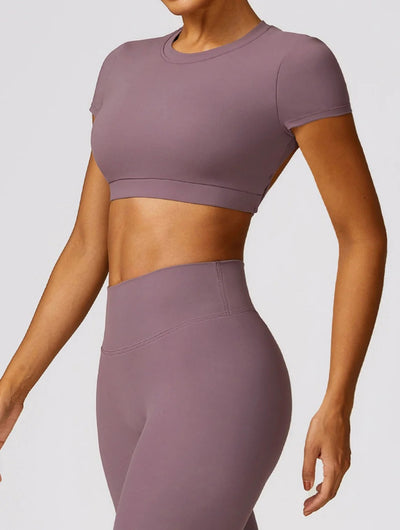 Noelle Luxe Crop Top