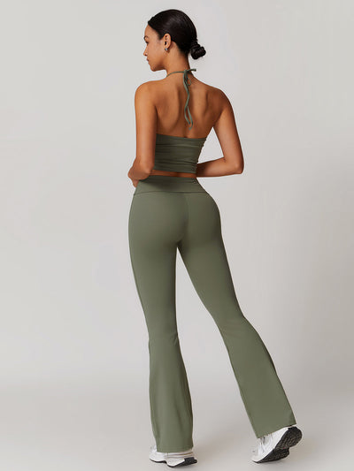 Chloè Lace Up Active Pants Set