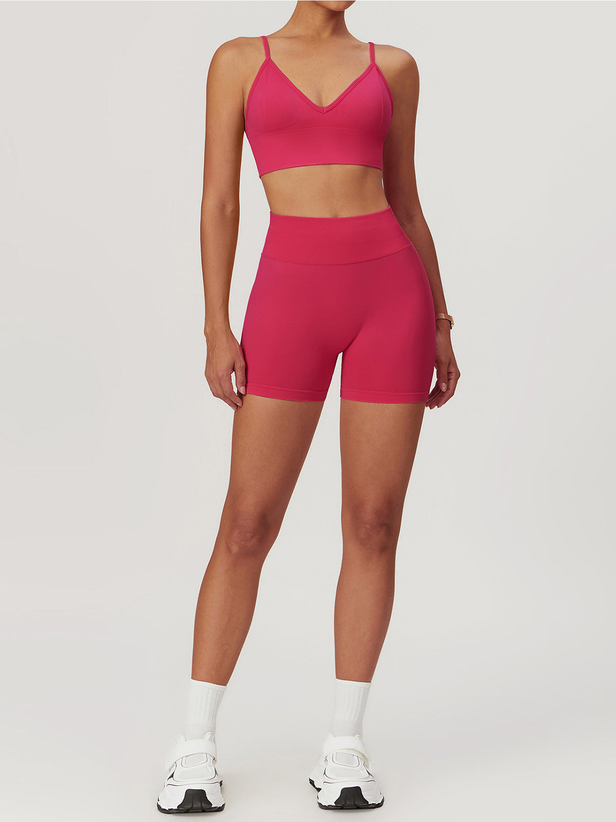 Luna Hip-Lifting Yoga Shorts Set