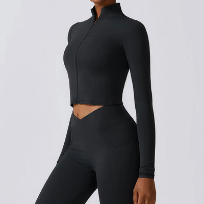 Isla zip-Up Performance Top